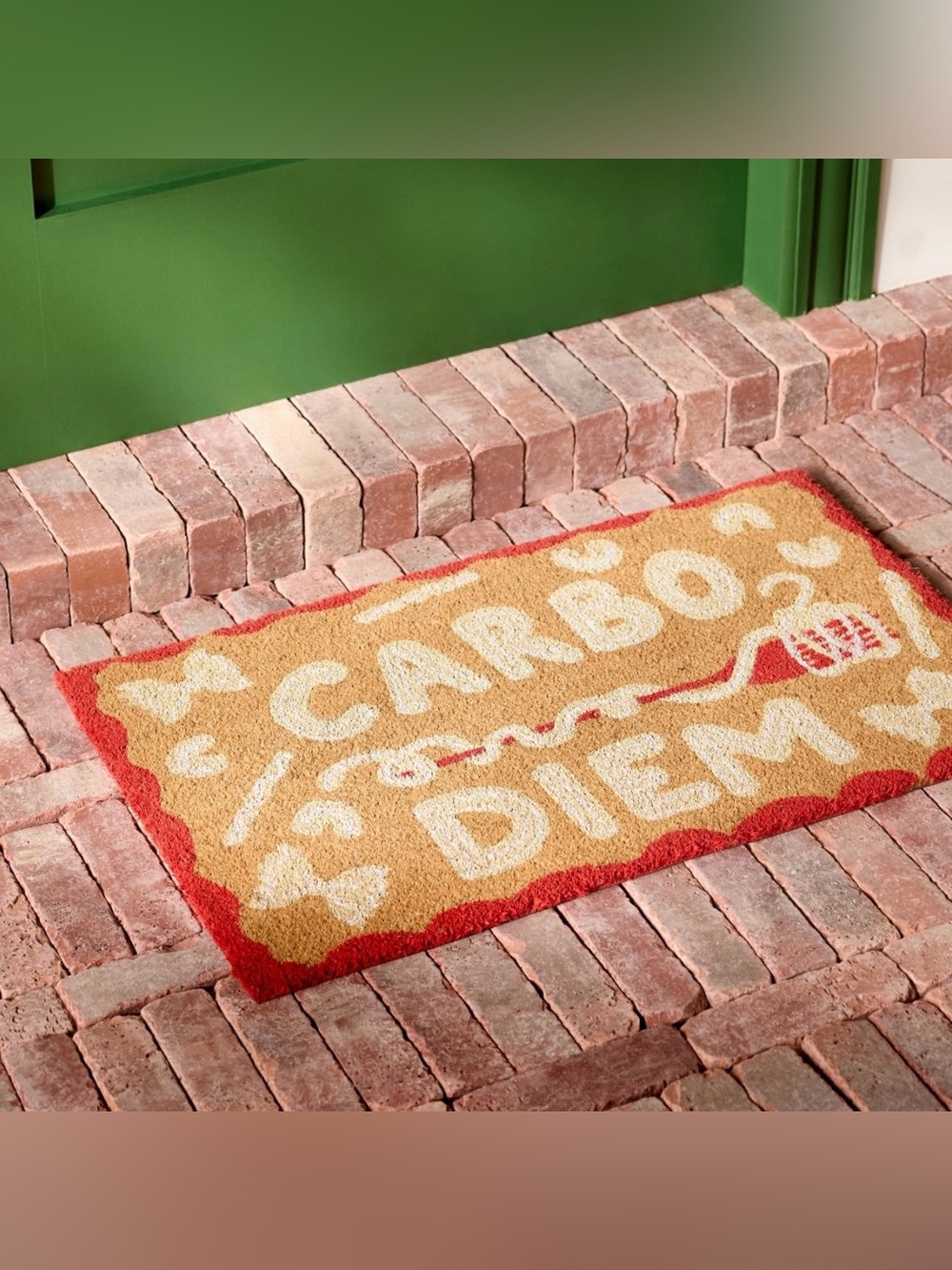 ANTHROPOLOGIE Pasta Doormat